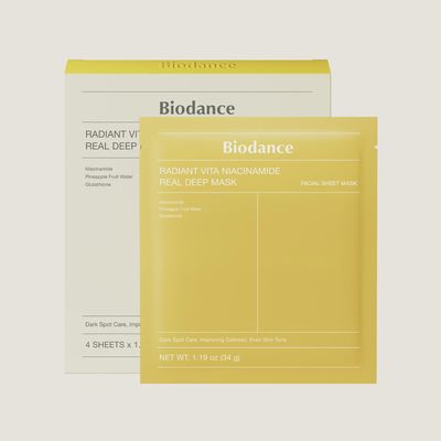 [BIODANCE] Radiant Vita Niacinamide Real Deep Mask 1pc