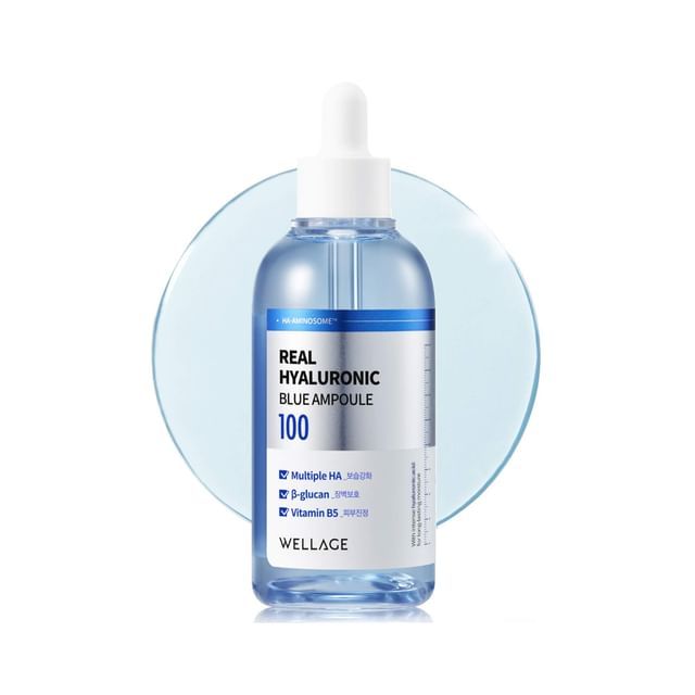 [WELLAGE]Real Hyaluronic Blue Ampoule 60ml