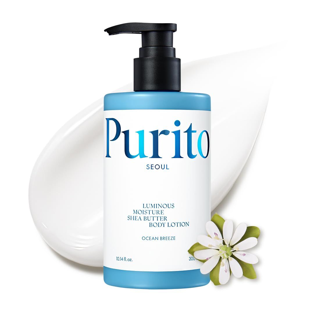[PURITO SEOUL] Luminous Moisture Shea Butter Body Lotion Ocean Breeze 300ml
