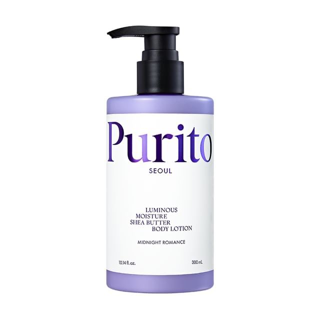 [PURITO SEOUL] Luminous Moisture Shea Butter Body Lotion Midnight Romance 300ml