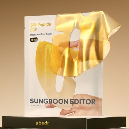 [SUNGBOON EDITOR] Silk Peptide EGF Gold Mask 1pc