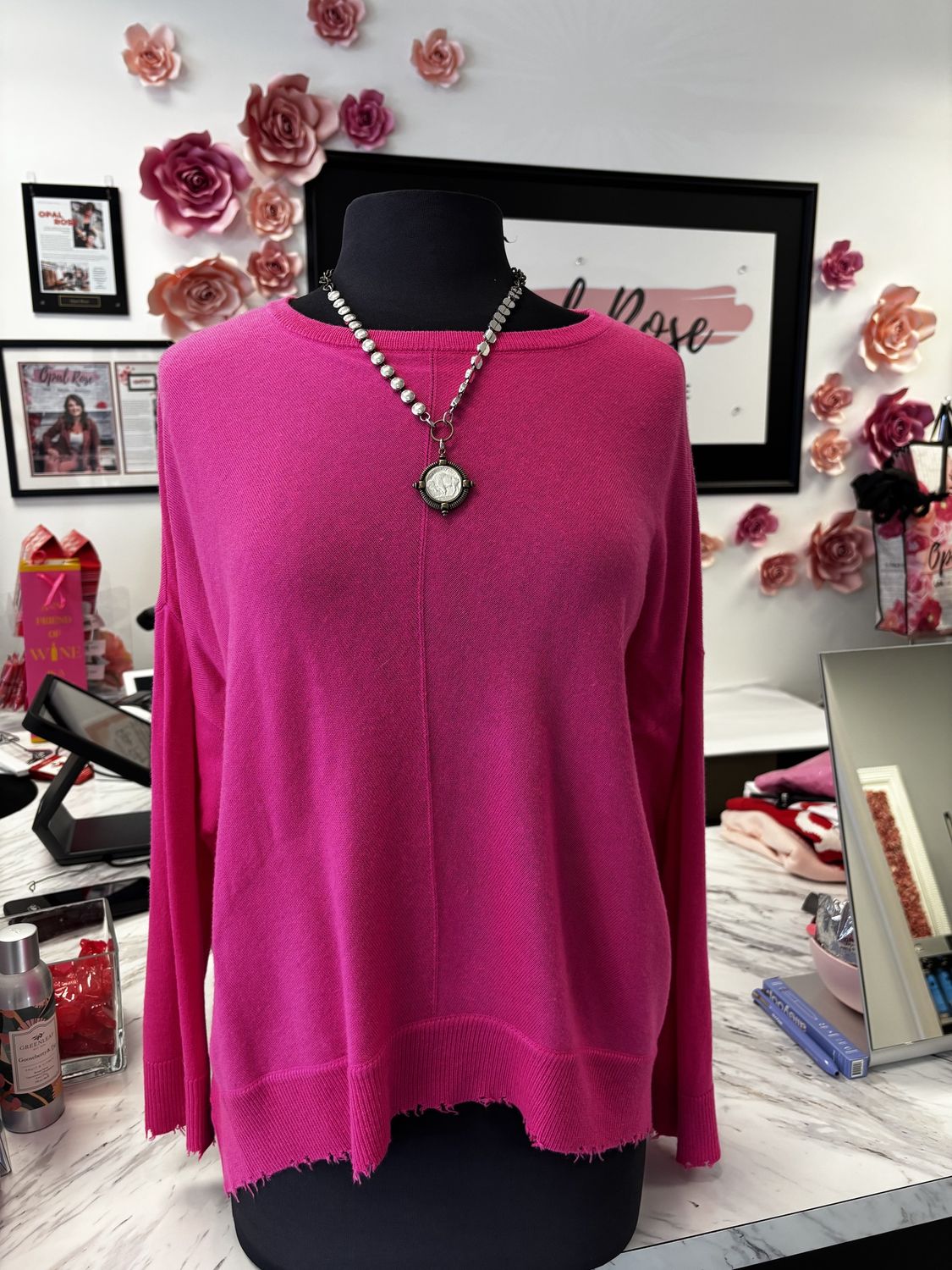 Pink Sweater - Size M/L
