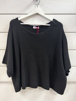 Boxy Black - One Size Sweater