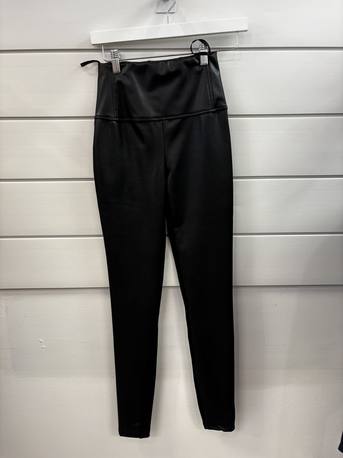 Black Legging W Rib, Size: Small