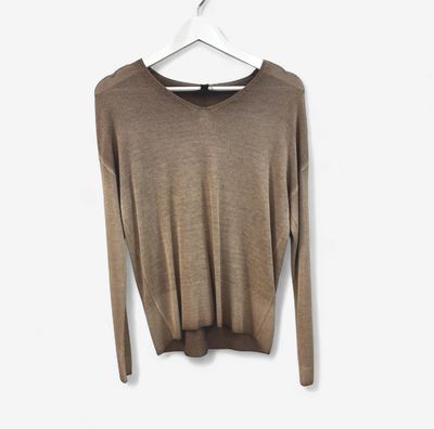 C2695 Brown Ombré Sweater