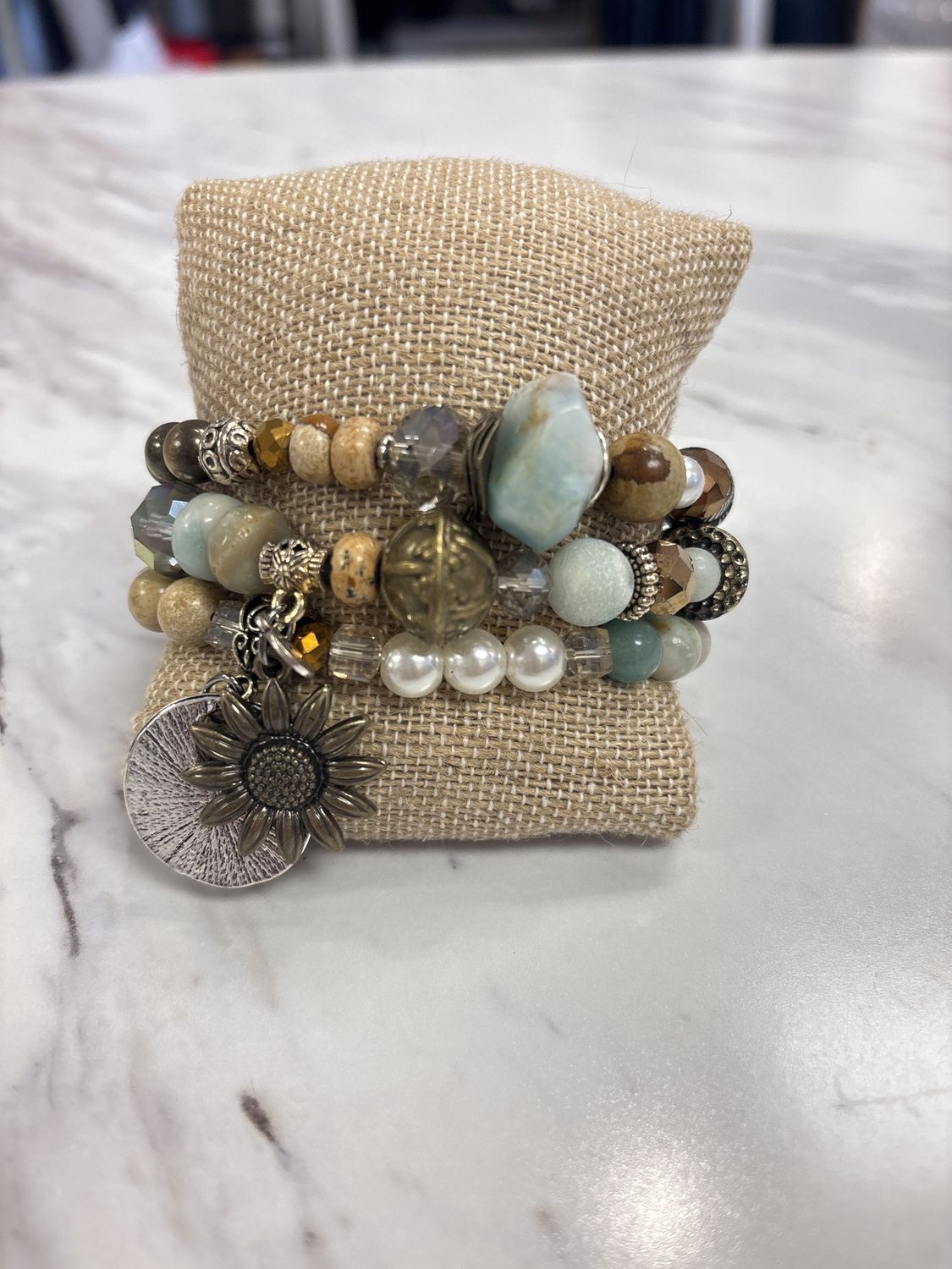 Cv244 Blue and Brown Bracelet