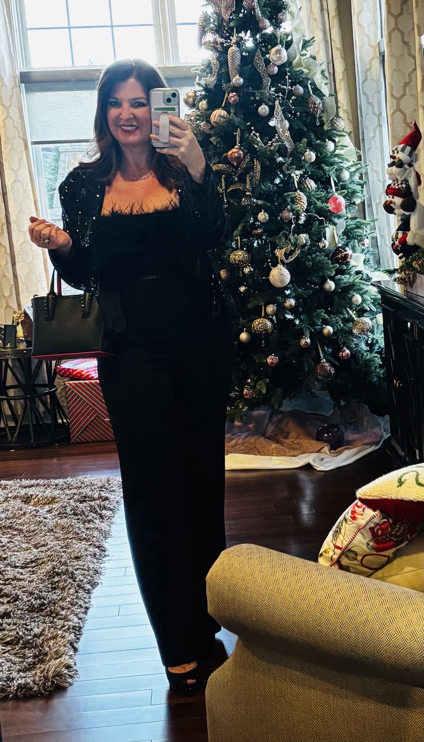 Fur Top Set - Size small