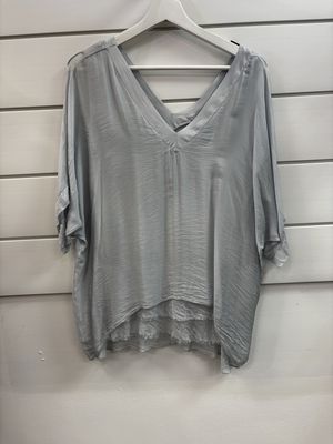 Grey V Neck - One Size