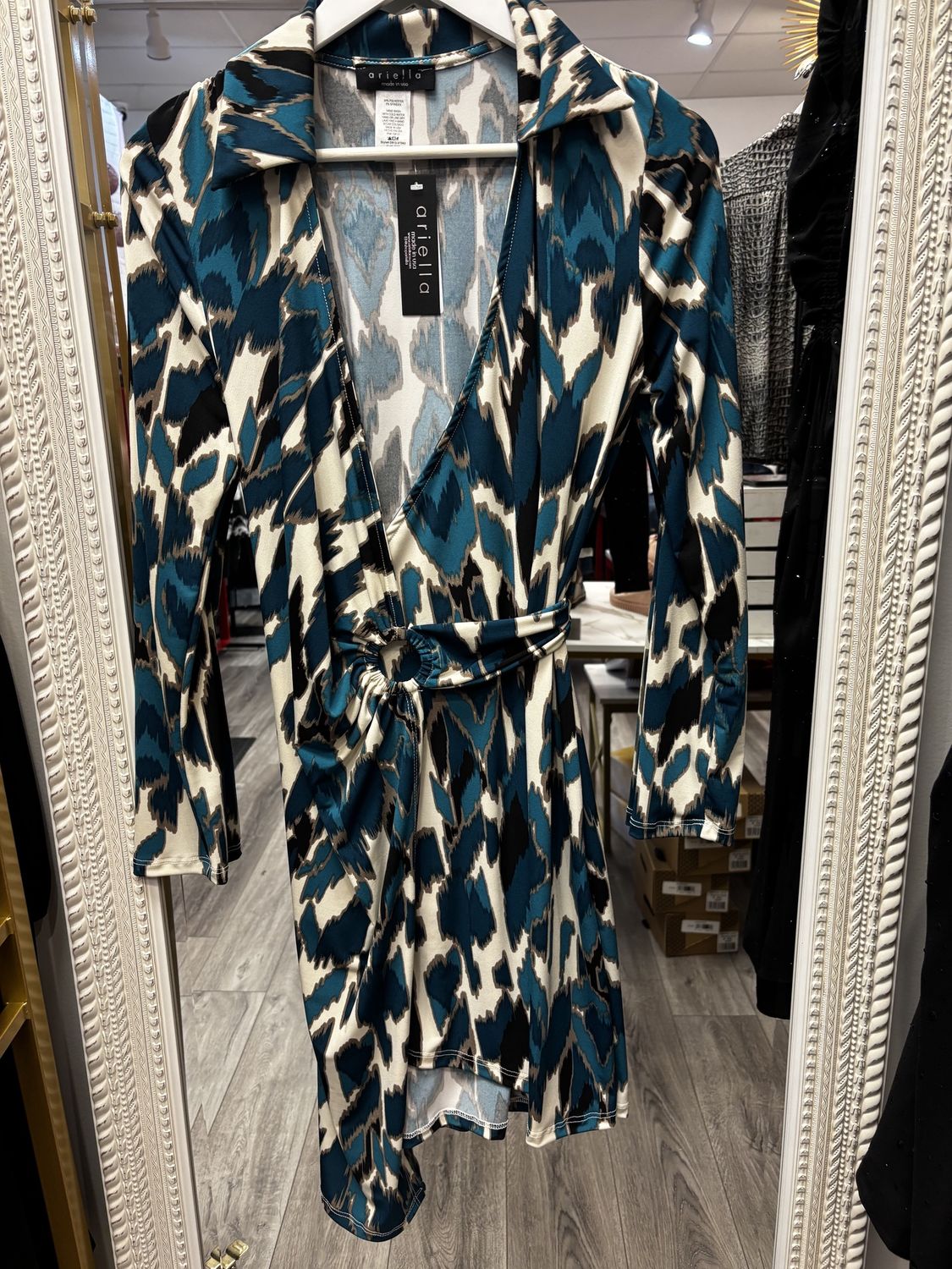 Jade Wrap Dress, Size: Small