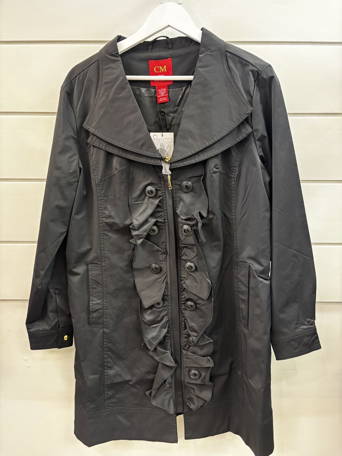 Livia Black Ruffle, Size: Large