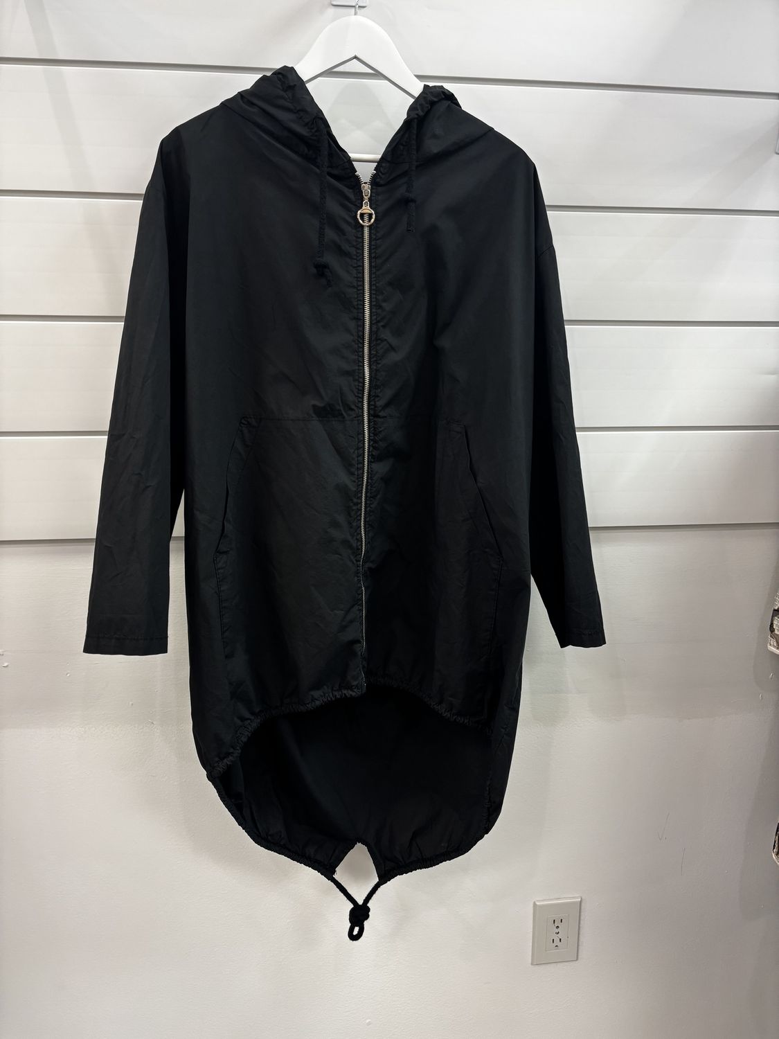 Long Jacket -One Size, Colour: Black