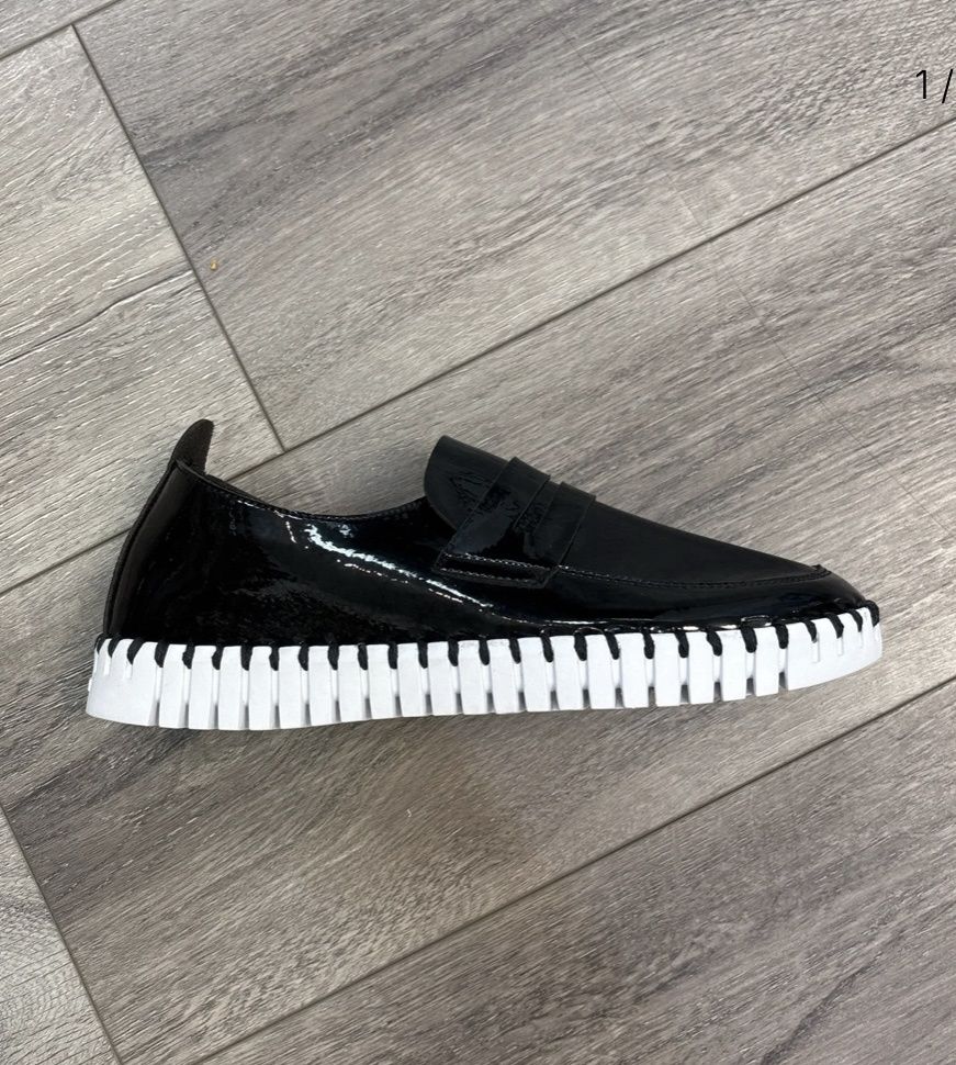 Black Loafers - Size 38