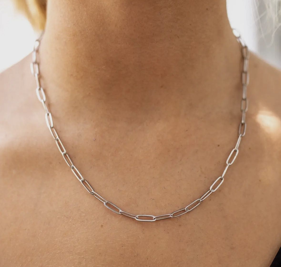 Everly Necklace  Silver