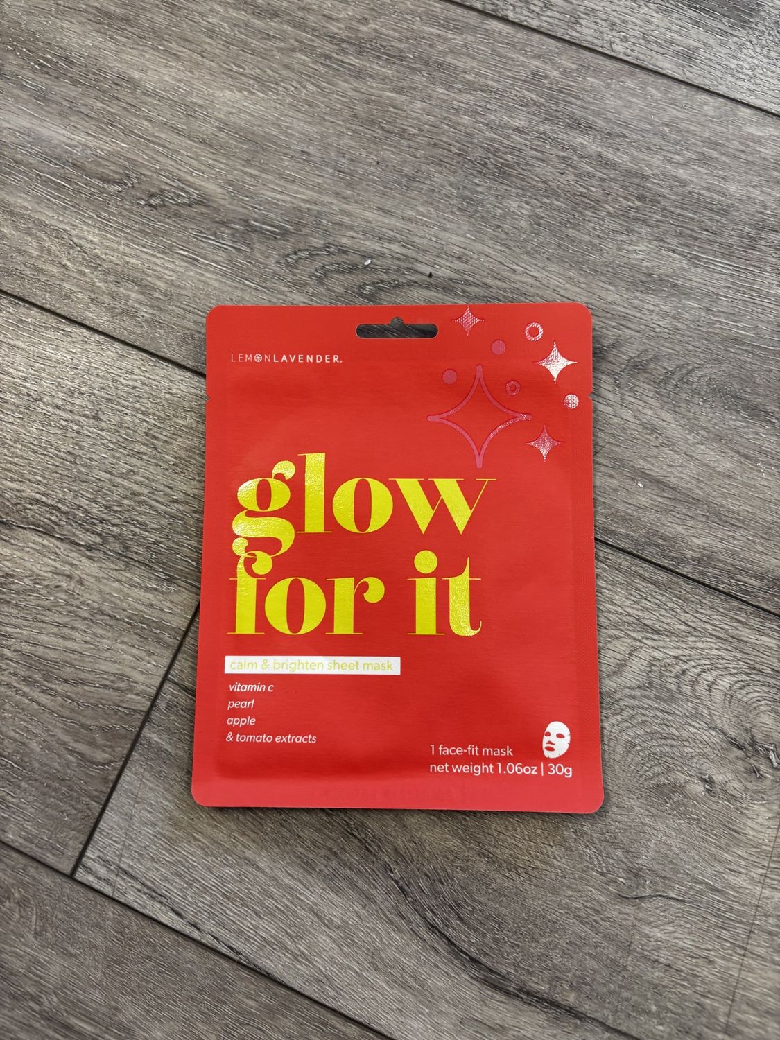 Facial Mask, Colour: Glow For It Firming and Brightening