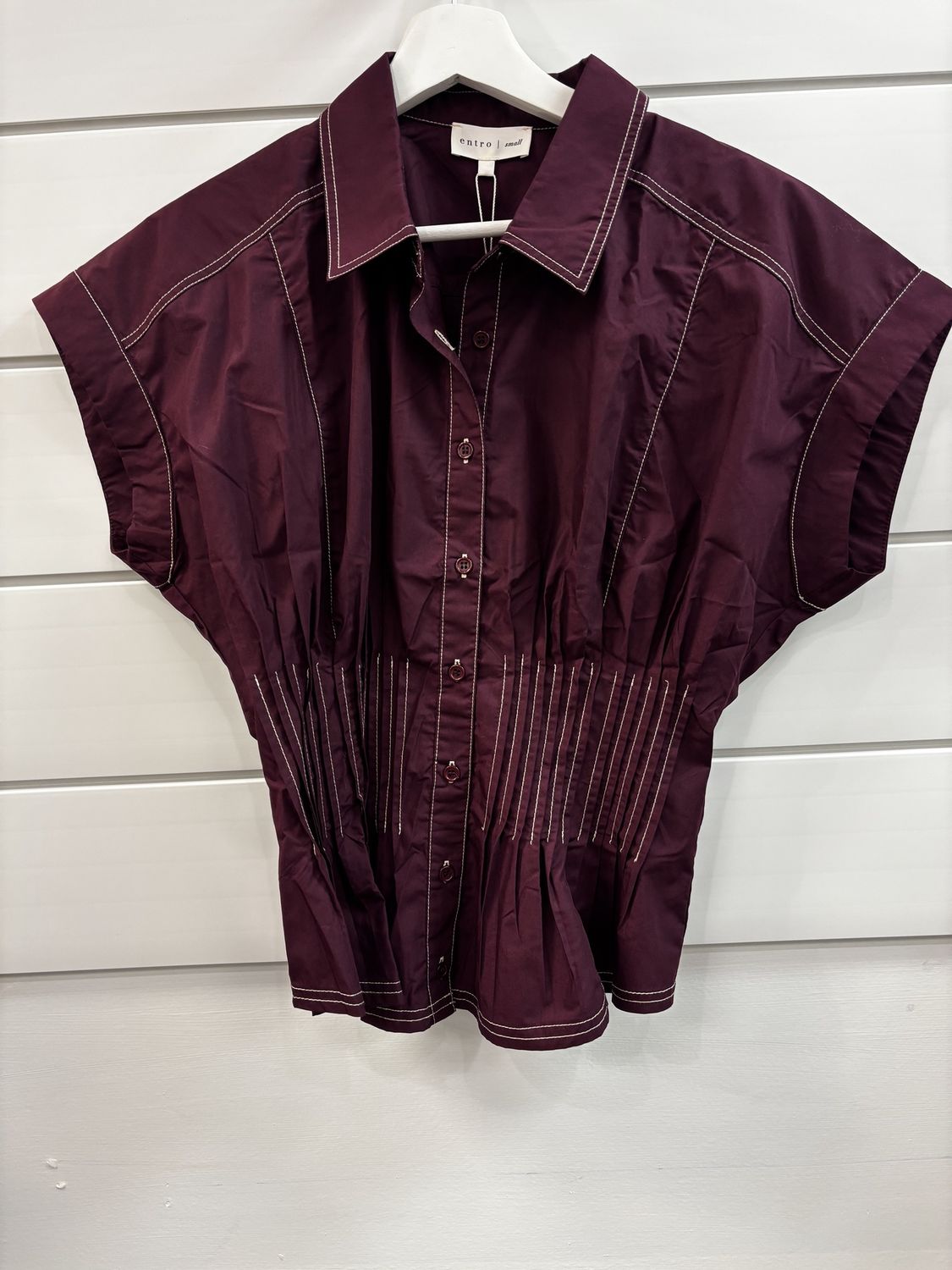 Plum Top, Size: Large