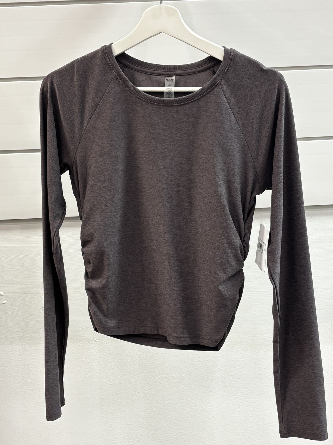 Soft Umber Heather Top, Size: Large