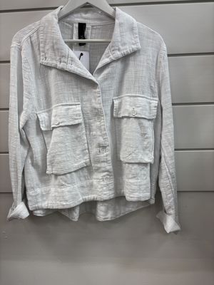 White Linen Jacket