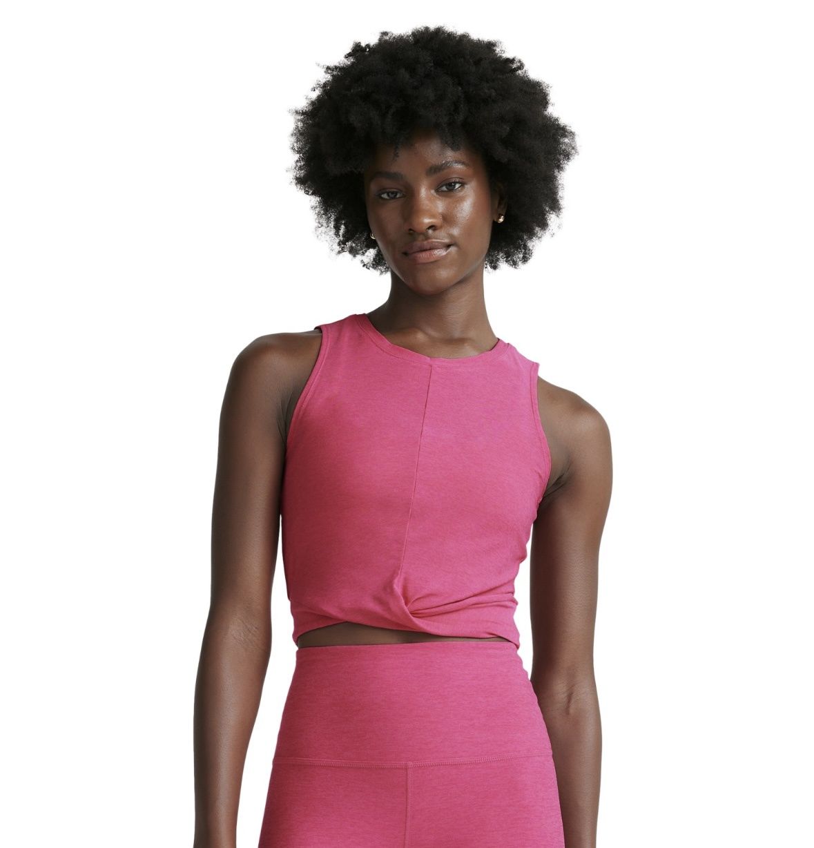 Featherweight Pink Crop