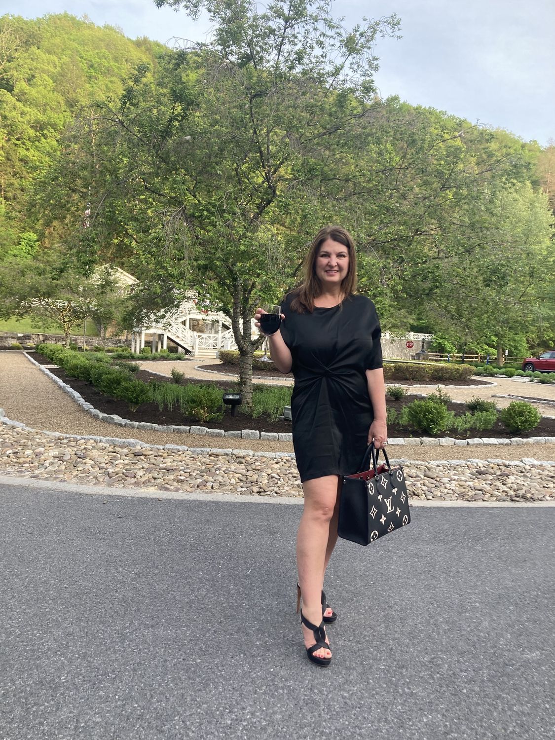 Gail Black Dress, Size: Medium