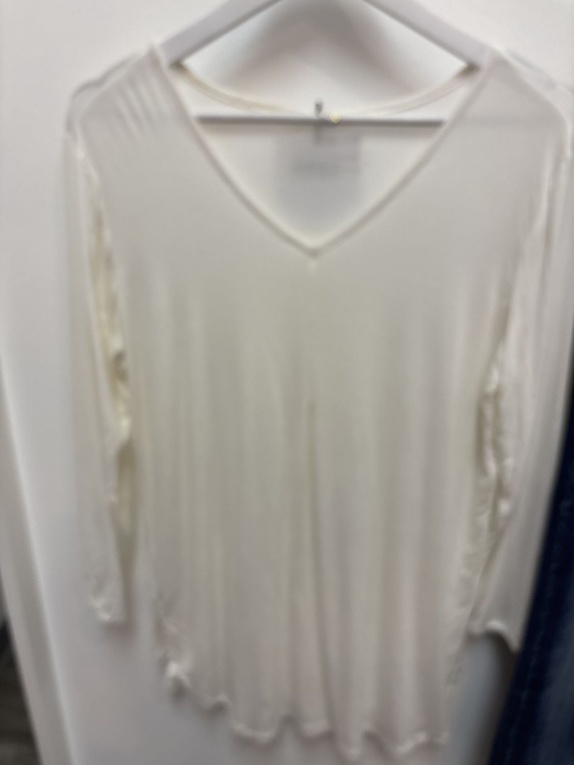 Long Sleeve Tunic Cream