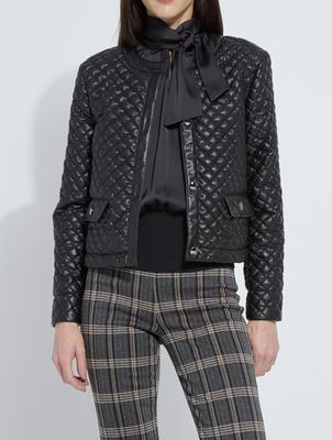 Black Quilted Jacket