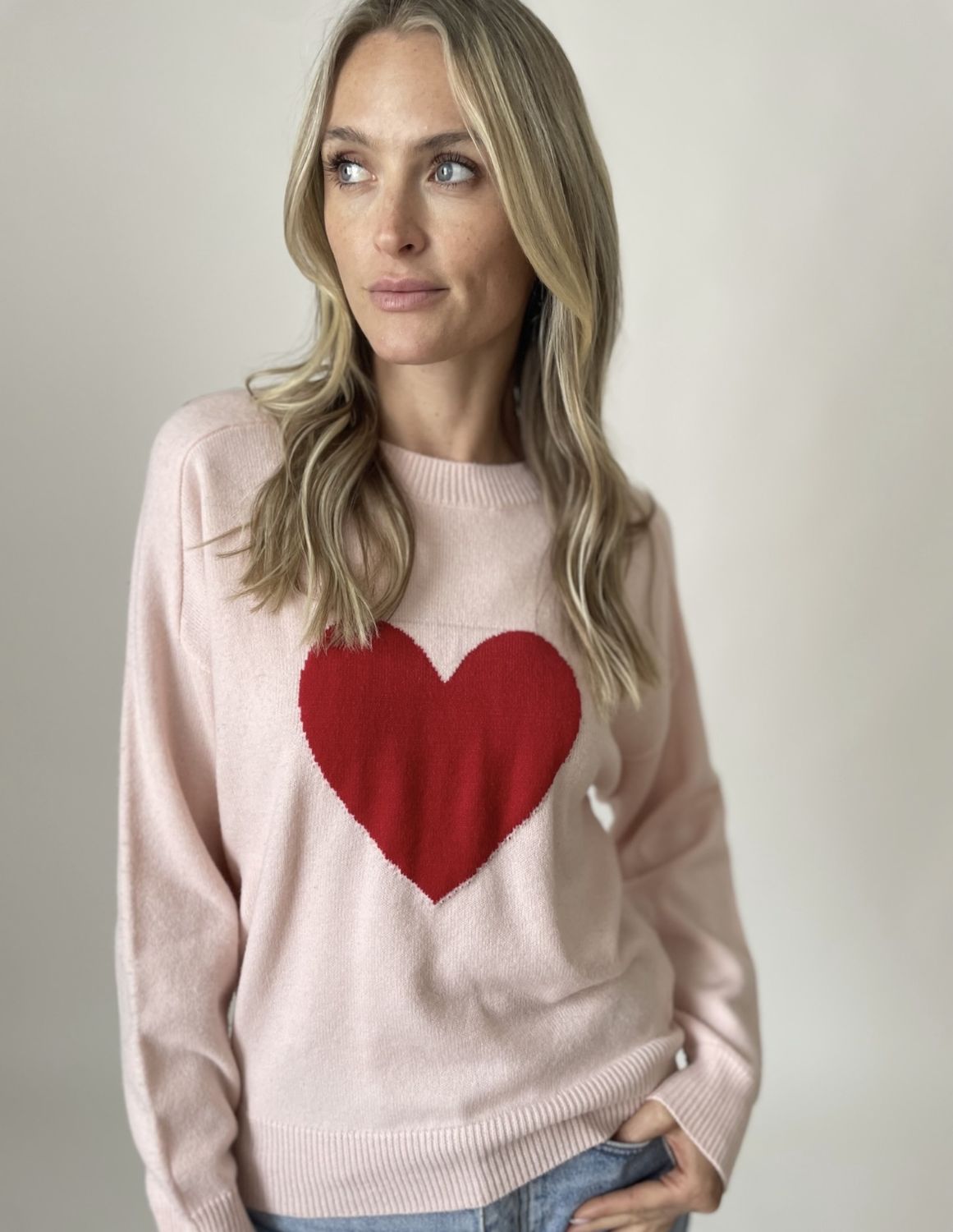 Sweat heart Sweater - Size XS