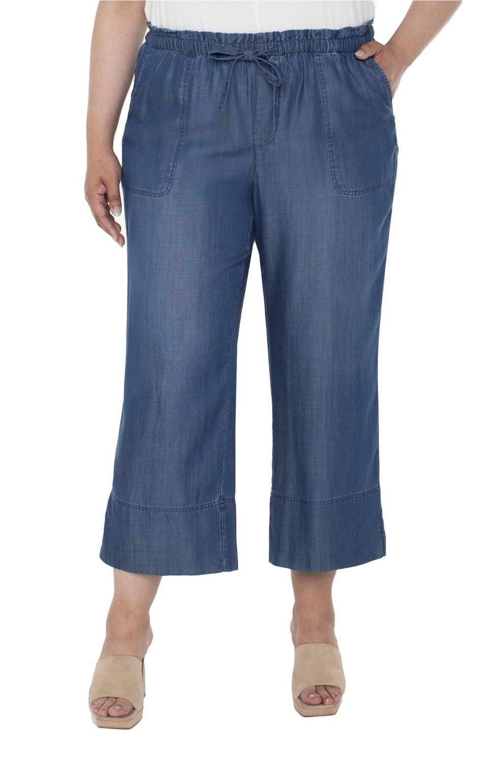 LP4463Y47 Pull On Crenshaw Pants Petite Size XS