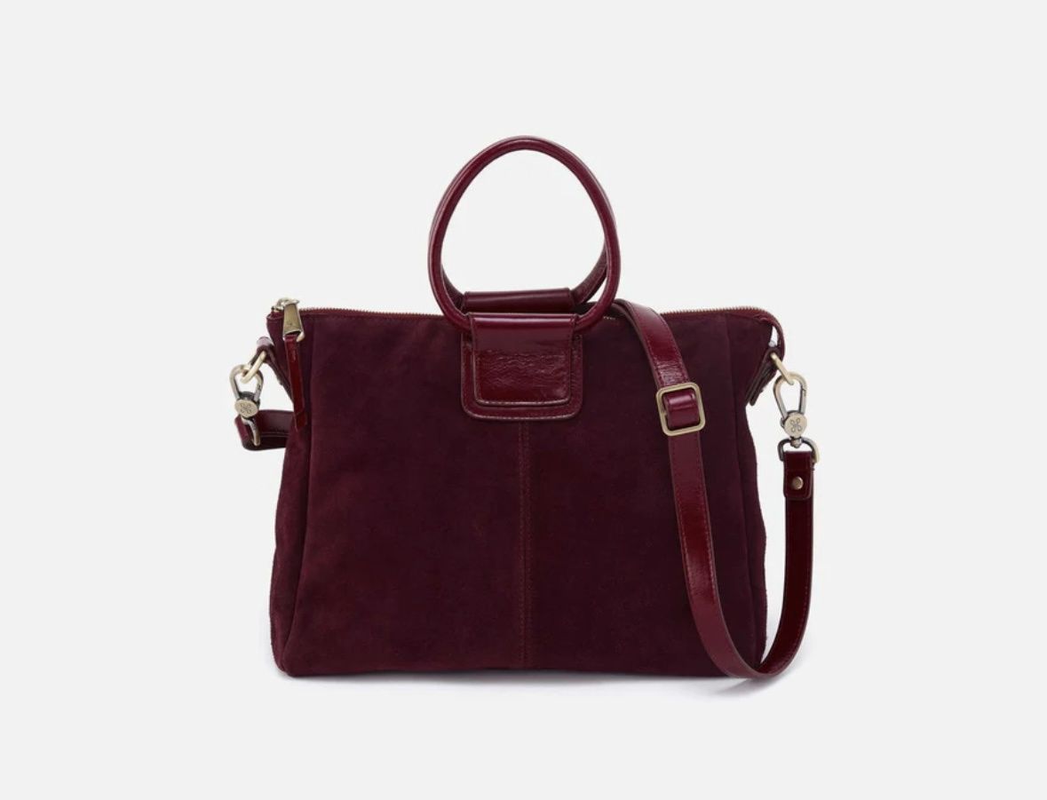 Sheila Medium Satchel -  Prairie Garnet