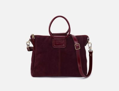 Sheila Medium Satchel -  Prairie Garnet