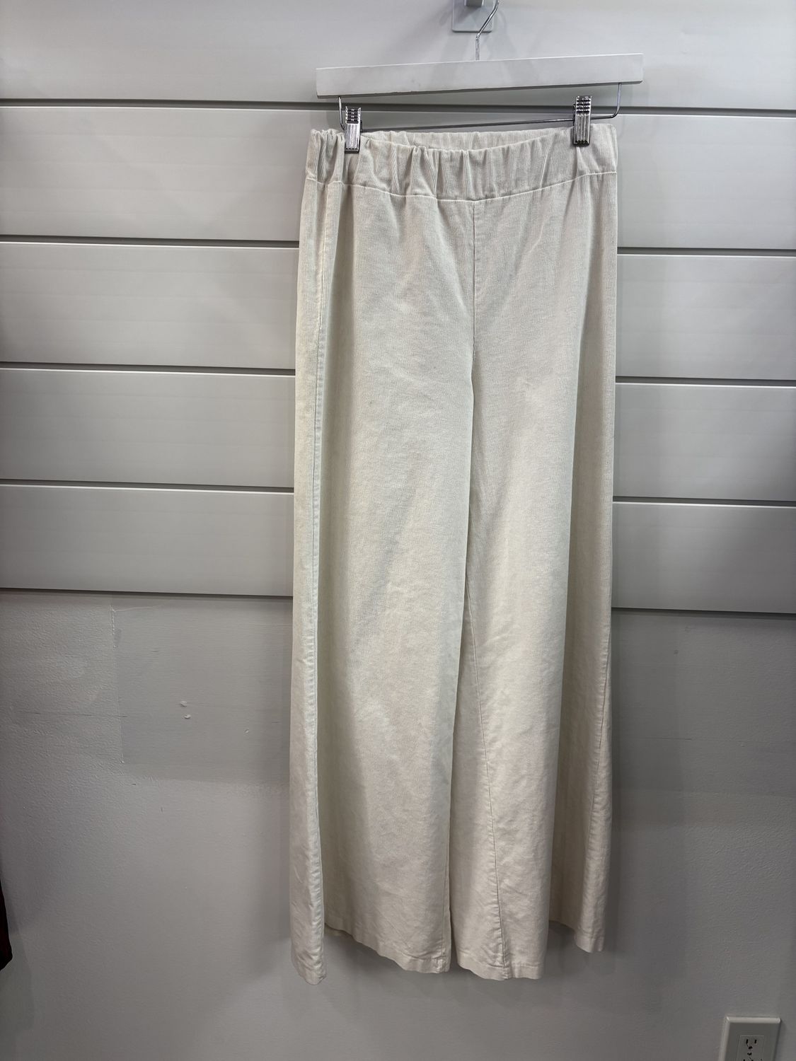 Off White Corduroy Pants - Size Medium
