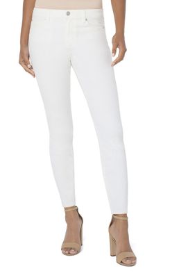LM2545WF White Piper Skinny Jeans