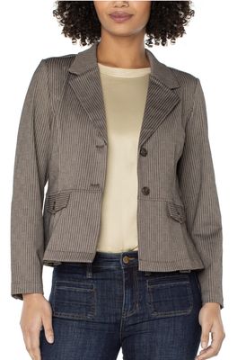 Camel Sand Peplum Blazer