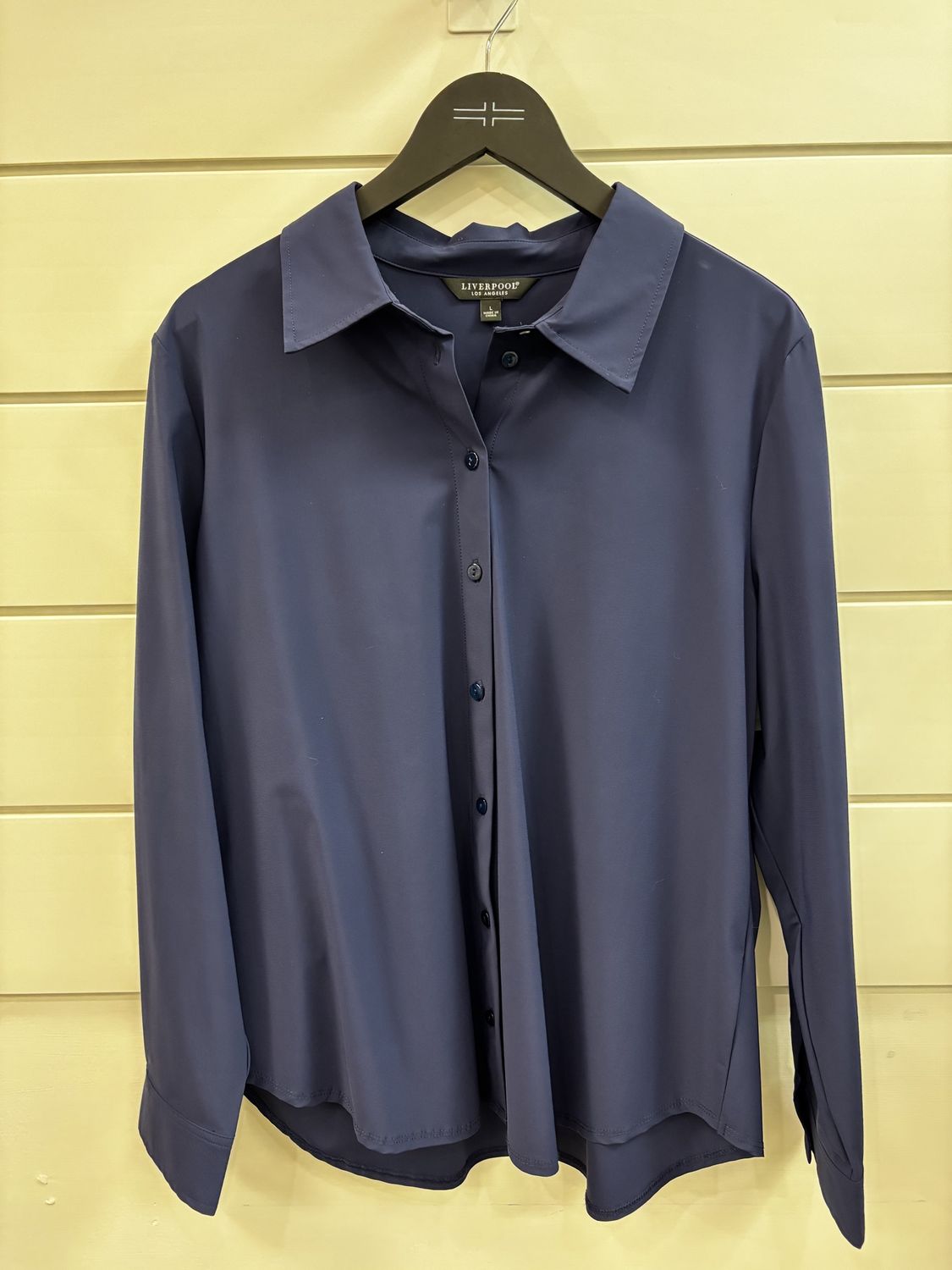 Navy Tec Shirt -Size Large