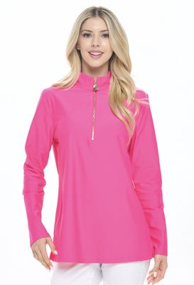 Hot Pink Long Sleeve Pullover
