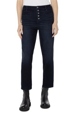 Lm7937ef Kennedy Hi-Rise Crop Straight Jean