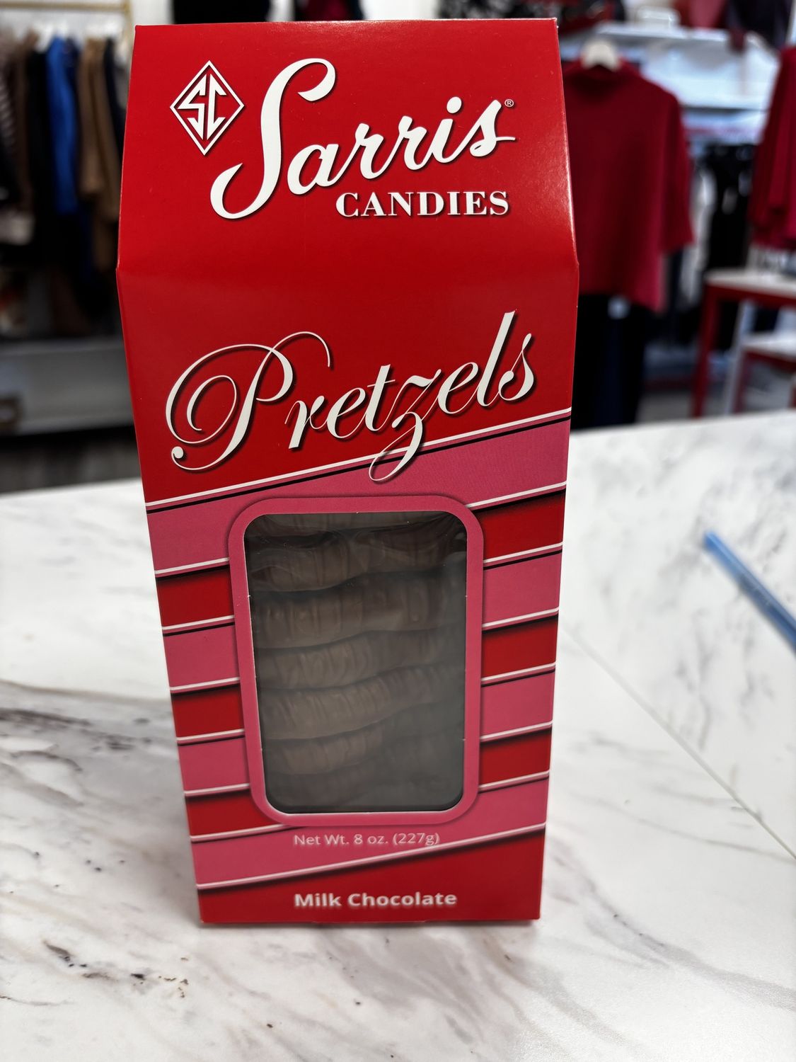 Chocolate Covered Pretzel Box