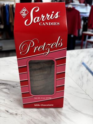 Chocolate Covered Pretzel Box