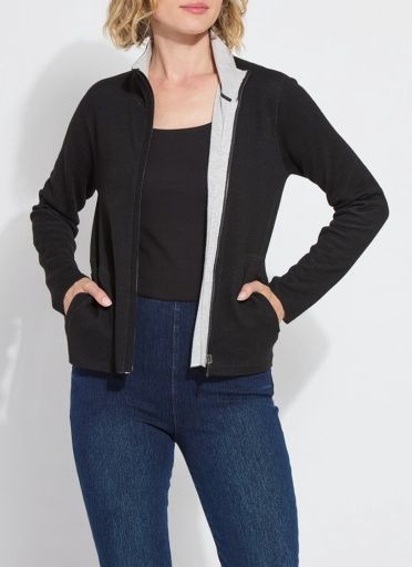 reversible cashmere zip up cardigan, Size: S
