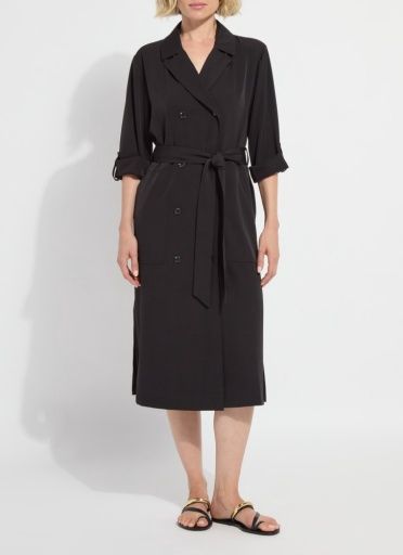 ellison convertible trench dress