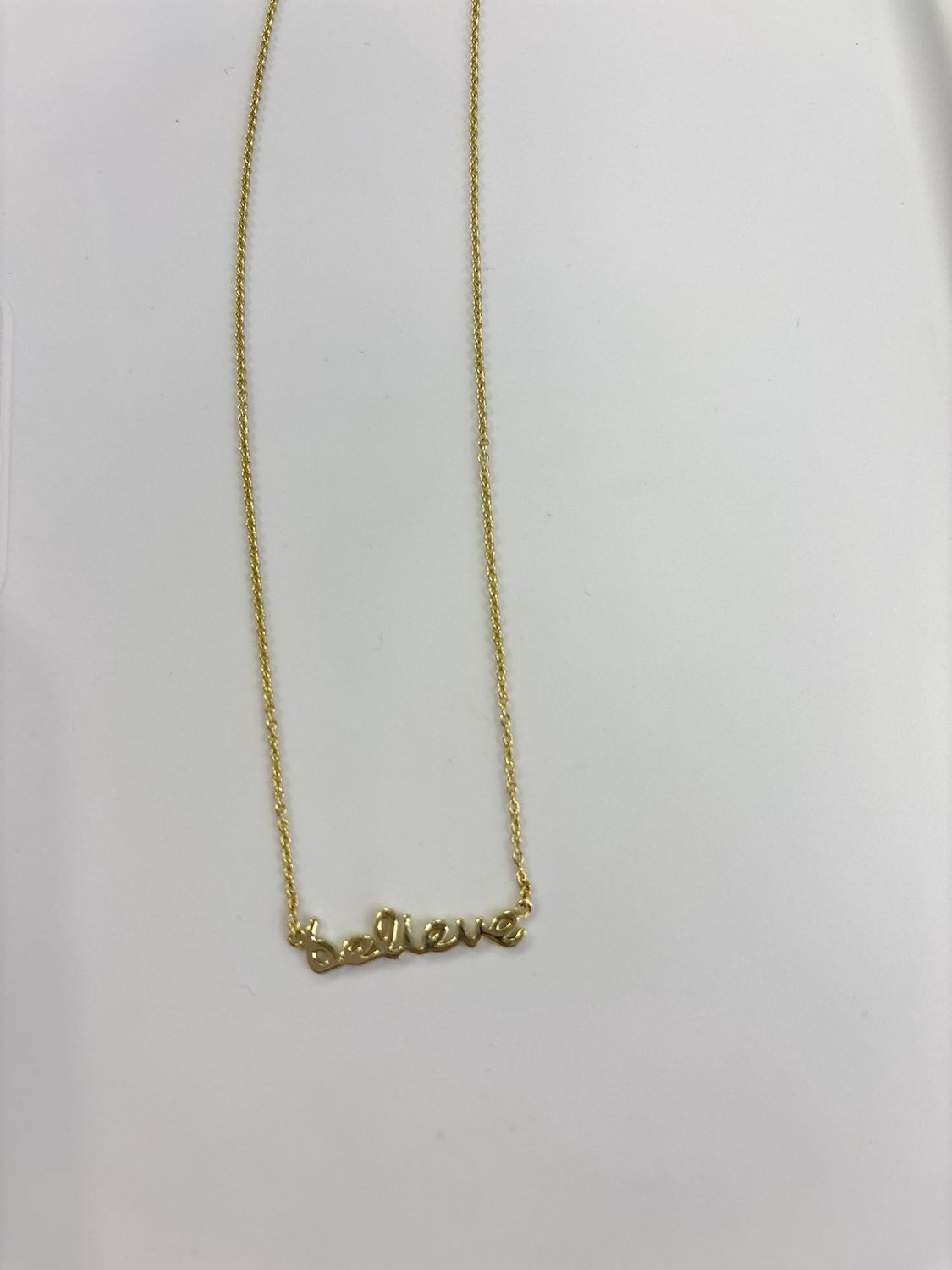 9373 Believe Necklace