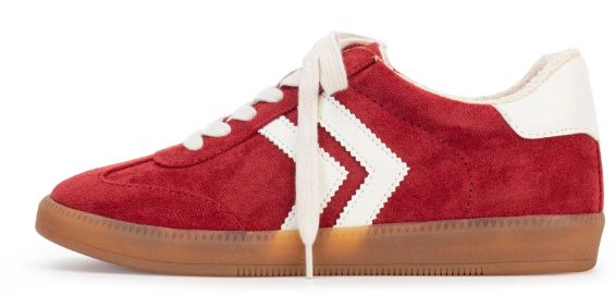 Zera Red Sneaker, Size: 7