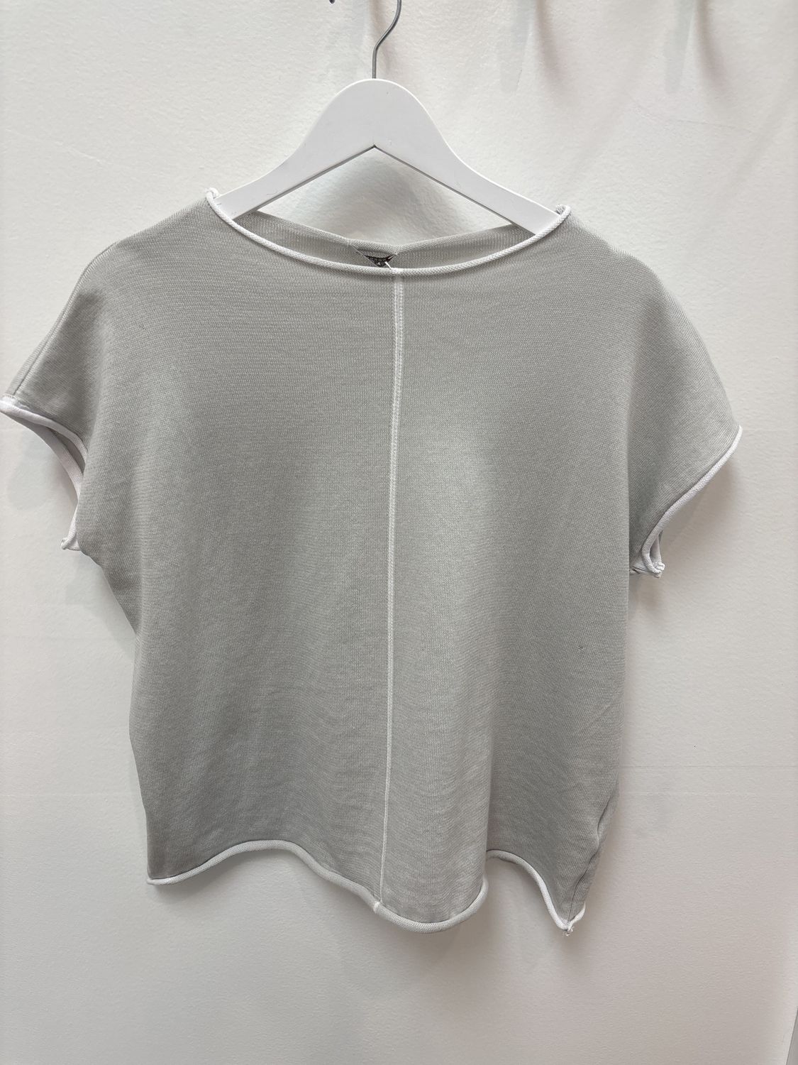 Winslet Sweater with Knit Trim