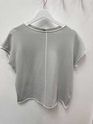 Winslet Sweater with Knit Trim