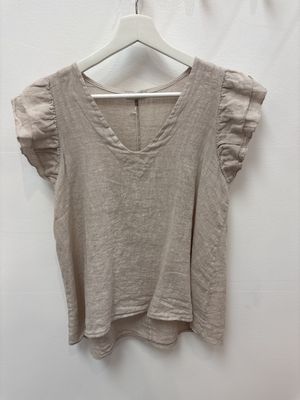 Santiago V-neck Linen