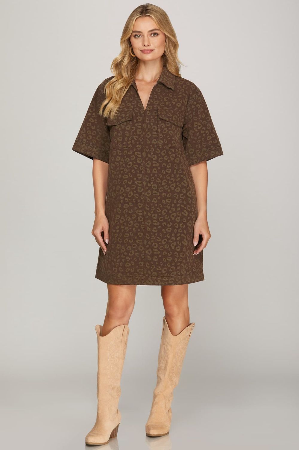 Leopard Dress, Size: Small