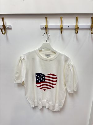 Flag Heart Sweater