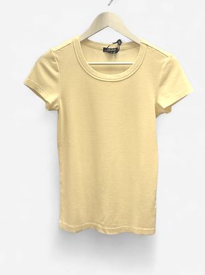 Natural Ribbed T-Shirt