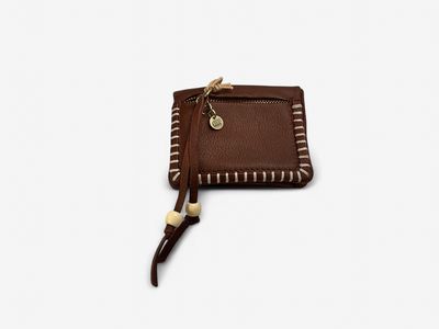LUMEN MINI WALLET cocoa bean