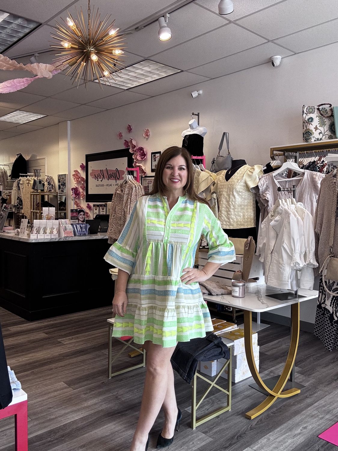 Geometric Dress, Size: S/M