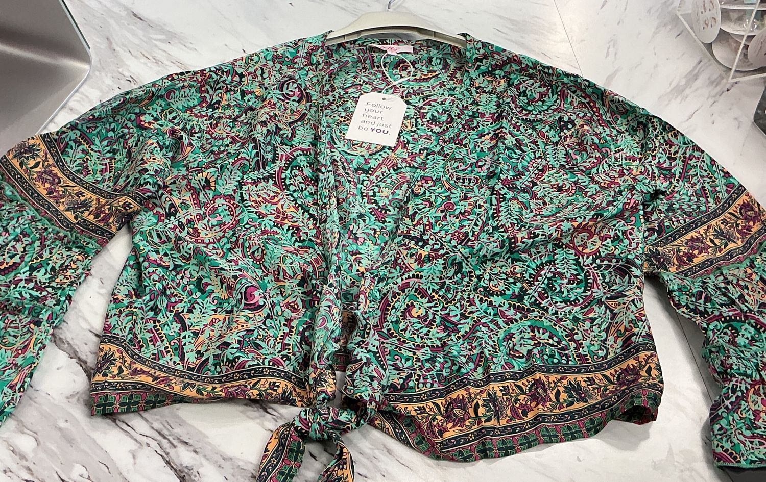 Green Bolero, Size: S/M